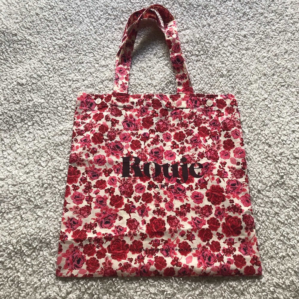 Rouje Floral Tote Bag NWOT